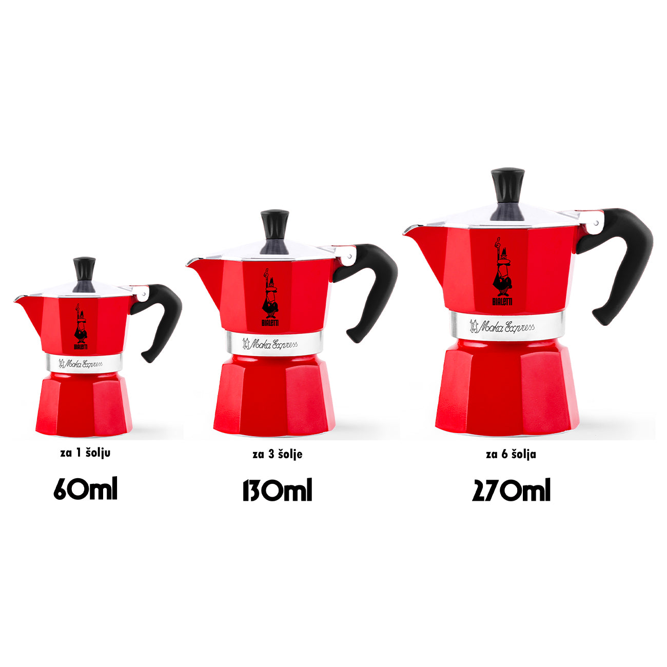Moka Express Rossa