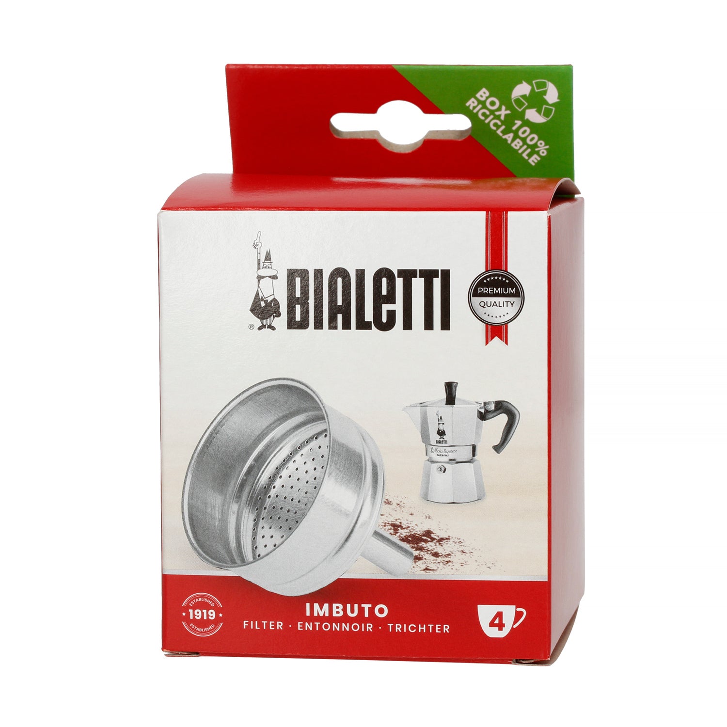 Bialetti rezervni deo Levak za Moka Express 4 šolj.